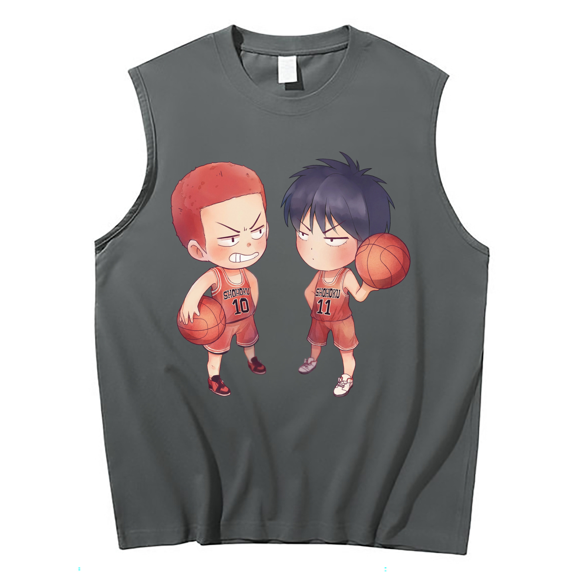 （画像用） SLAM DUNK／スラムダンク コットン100％タンクトップ（フロントプリント）